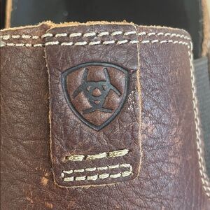 Ariat Men's Dark Brown Leather Loafers